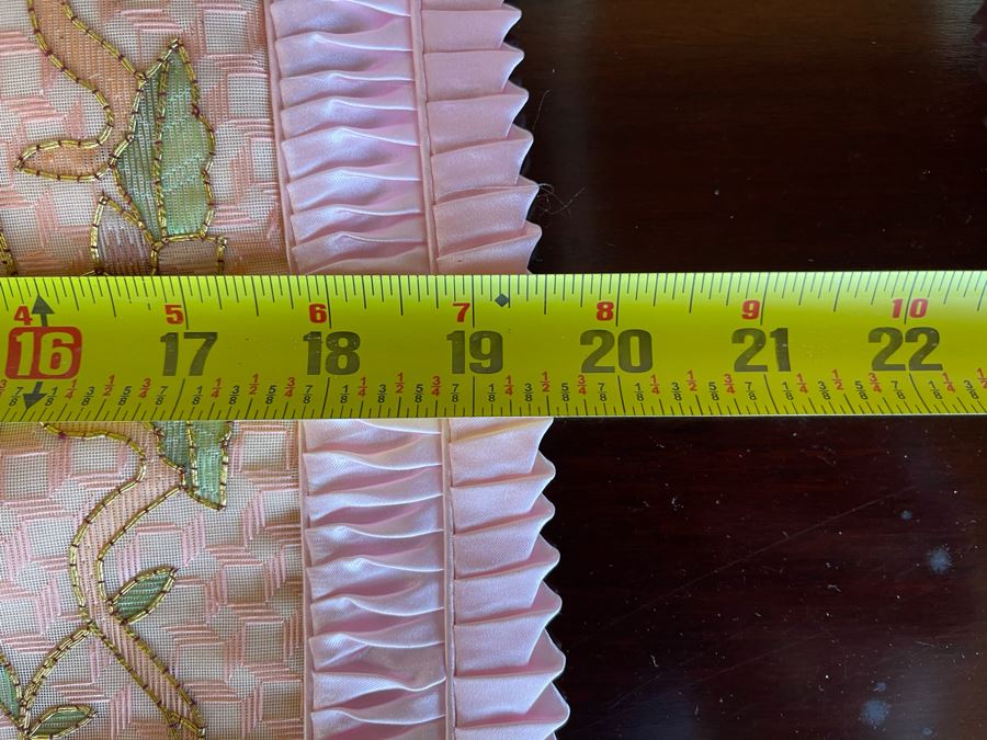 Pair Of Chinese Pillow Covers Featuring Dragon Design 50% Silk 18W [Photo 9]