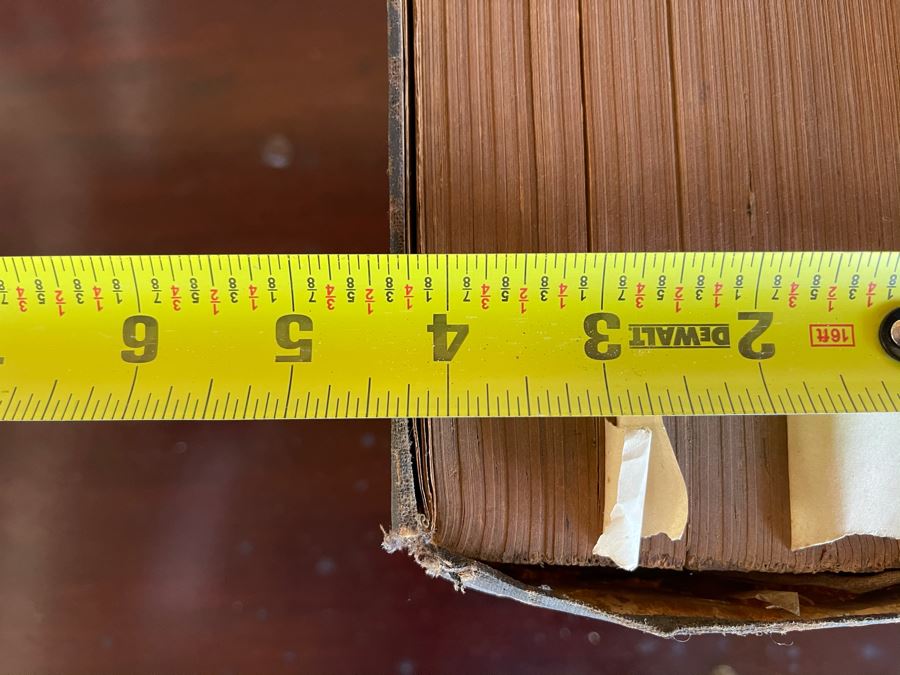 Old Chinese Dictionary 6W X 4D X 9H [Photo 10]