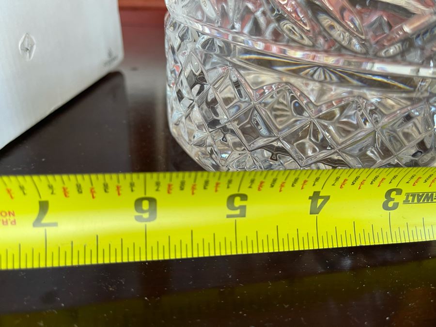 Toscany English Biscuit Barrel Crystal Jar 11'H [Photo 5]