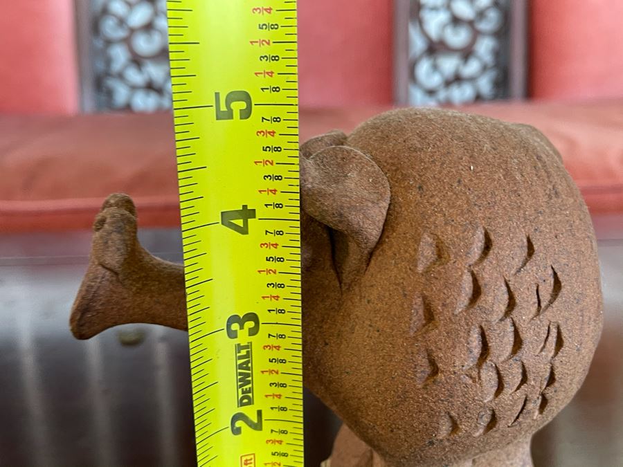 Elephant Pottery Figurine 5H [Photo 5]