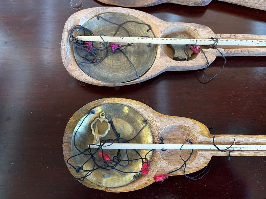 Pair Of Vintage Chinese Gold Measuring Scales 15L [Photo 3]