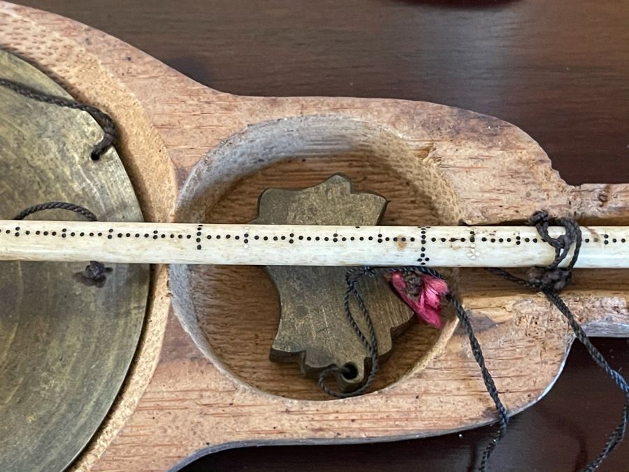 Pair Of Vintage Chinese Gold Measuring Scales 15L [Photo 8]