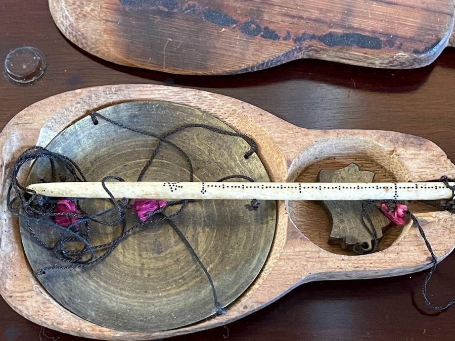 Pair Of Vintage Chinese Gold Measuring Scales 15L [Photo 5]