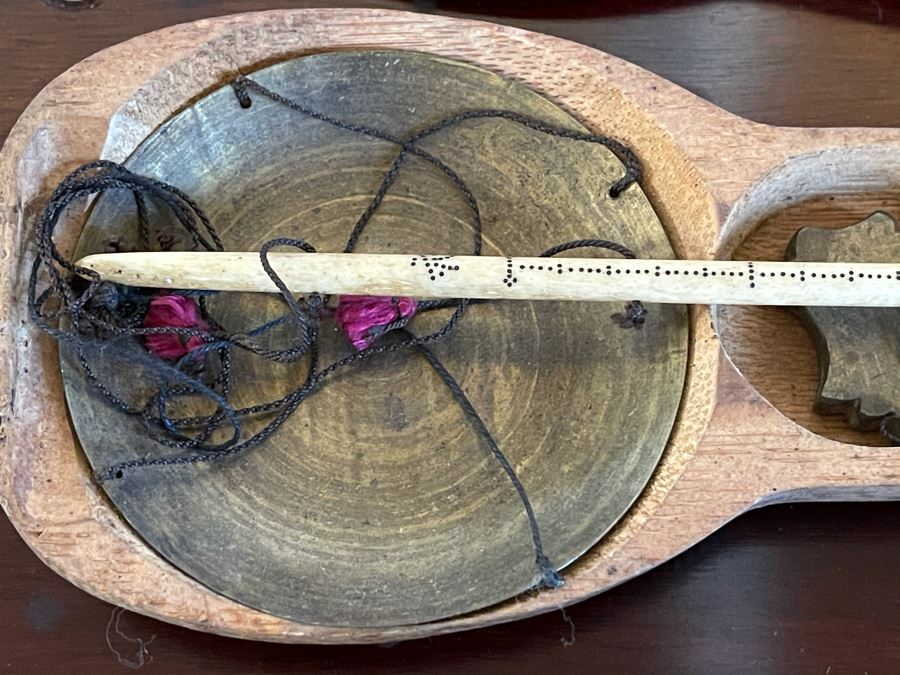 Pair Of Vintage Chinese Gold Measuring Scales 15L [Photo 9]