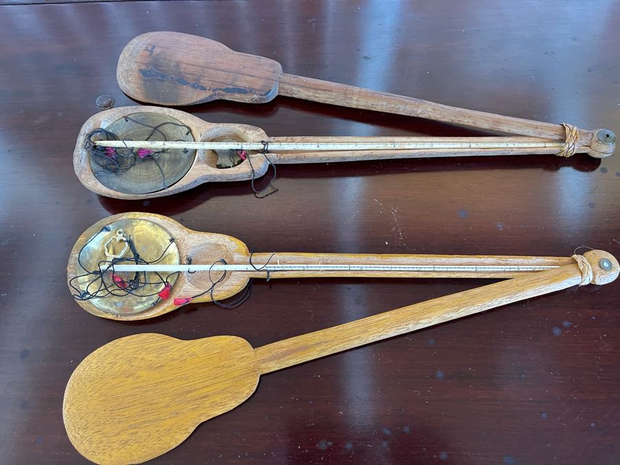 Pair Of Vintage Chinese Gold Measuring Scales 15L [Photo 2]