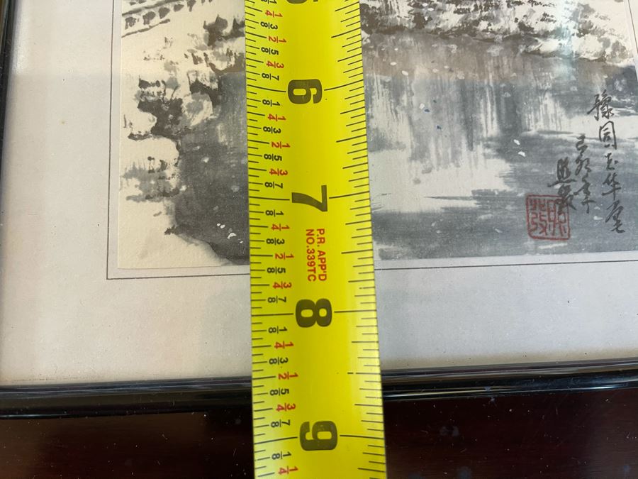 Vintage Original Framed Asian Artwork 5 X 7.5 [Photo 10]