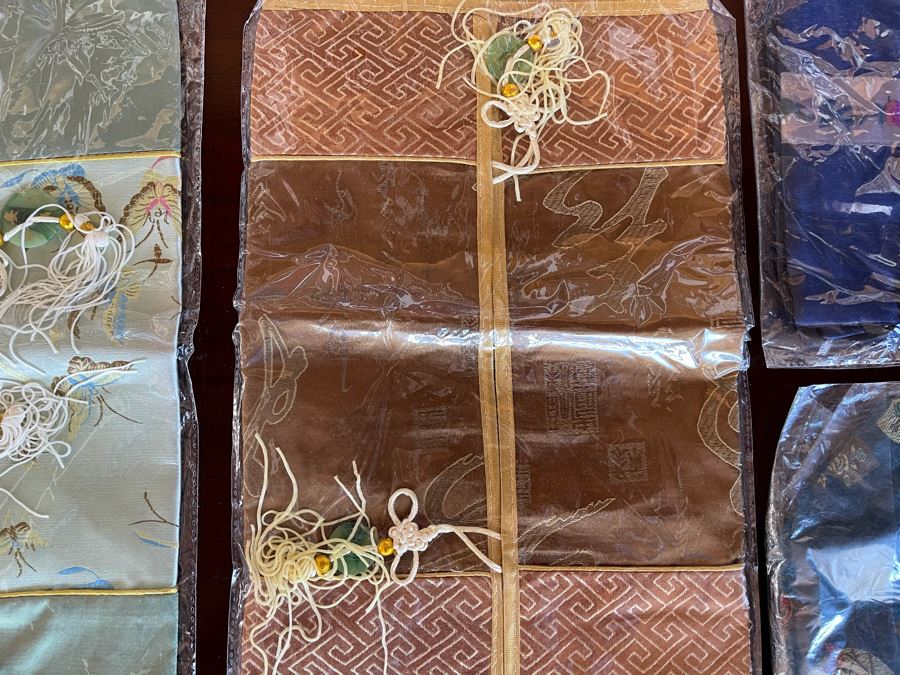 Set Of Four New Asian Pillow Covers [Photo 4]