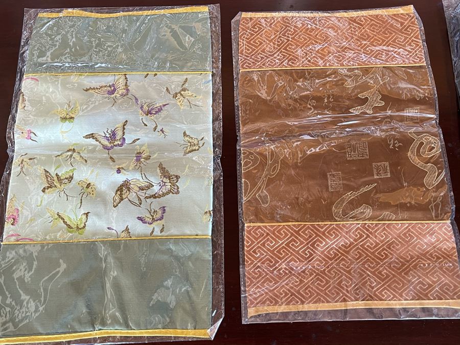 Set Of Four New Asian Pillow Covers [Photo 8]