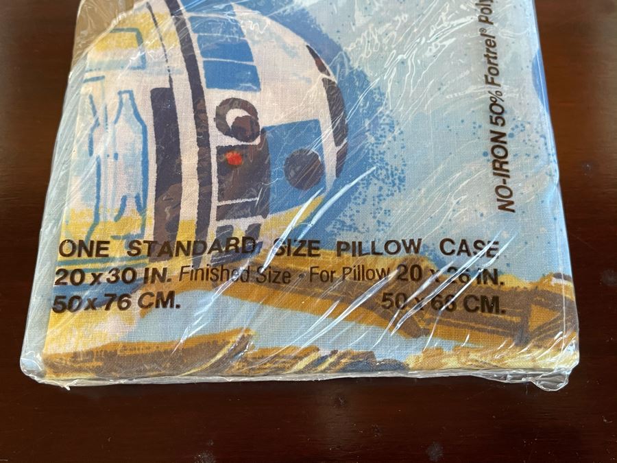 New Old Stock Star Wars One Standard Size Pillow Case 20 X 30 [Photo 6]