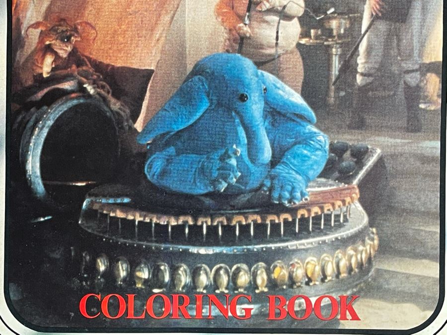 Star Wars Return Of The Jedi Coloring Book Kenner 1983 [Photo 3]