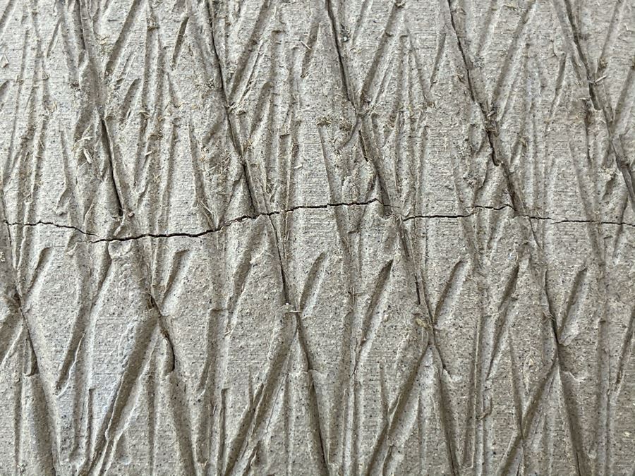 Gainey Ceramics Large Architectural Pottery Laverne California Pottery 20W X 20H (Slight Exterior Radial Crack As Shown In Photos) [Photo 12]