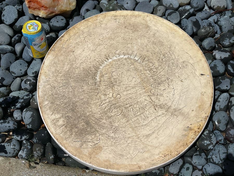 Gainey Ceramics Saucer Laverne California Pottery 20.5W [Photo 3]