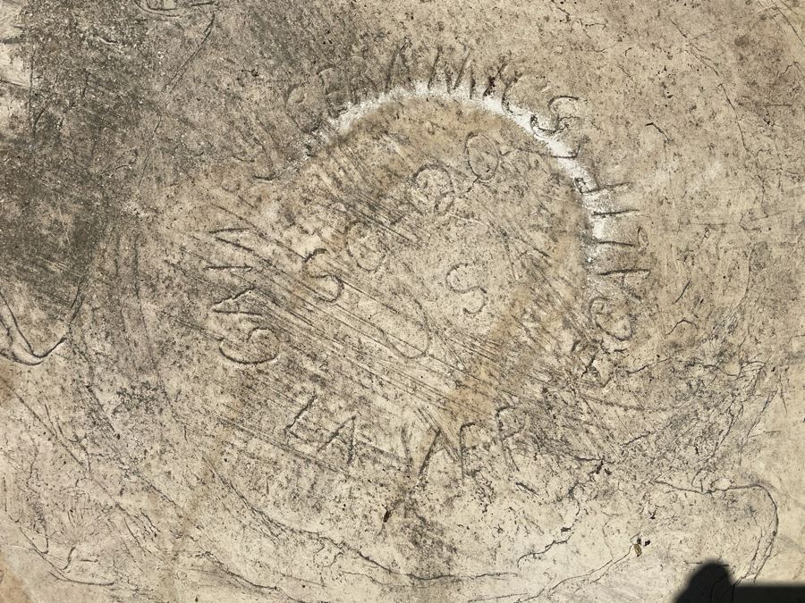 Gainey Ceramics Saucer Laverne California Pottery 20.5W [Photo 4]