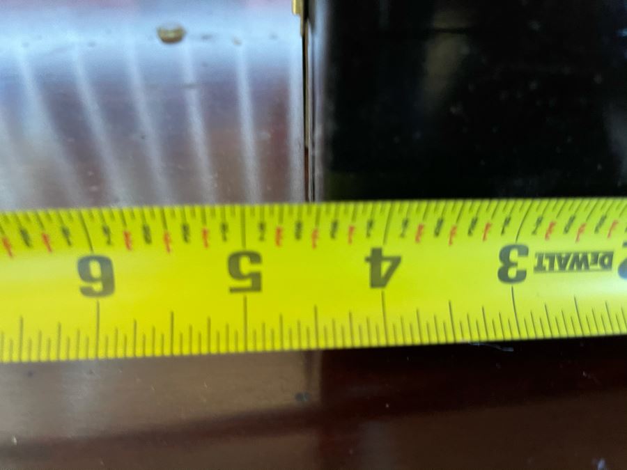 Small Asian Panels Wooden Screen With Relief Carved Soapstone Floral Vases 18 X 14 [Photo 11]