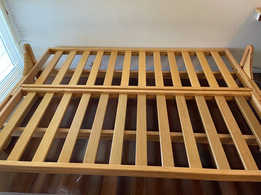 Wooden Futon Sofa Frame (No Mattress) 76W X 30H X 54D [Photo 4]