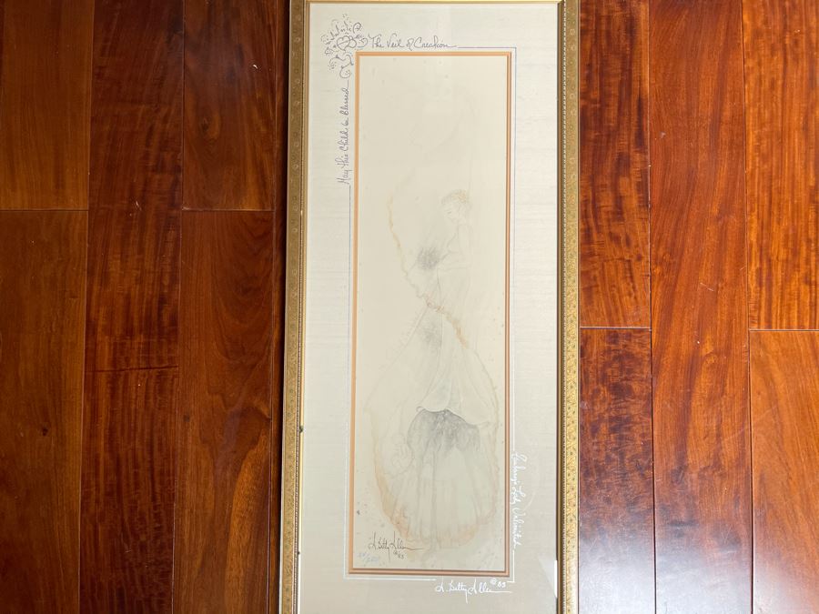 A. Betty Allen Signed Limited Edition Framed Print 24 Of 250 11 X 25 [Photo 2]