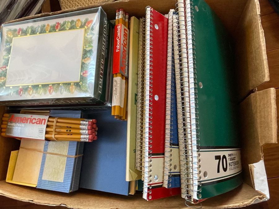 Office Supplies Pencils, Notebooks / Greeting Card Lot [Photo 3]