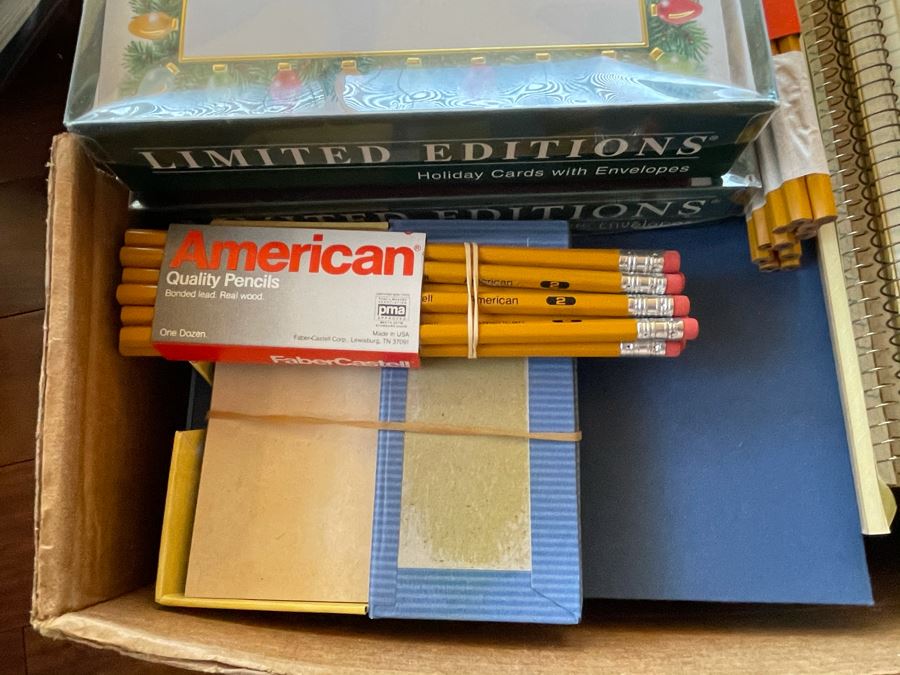 Office Supplies Pencils, Notebooks / Greeting Card Lot [Photo 2]
