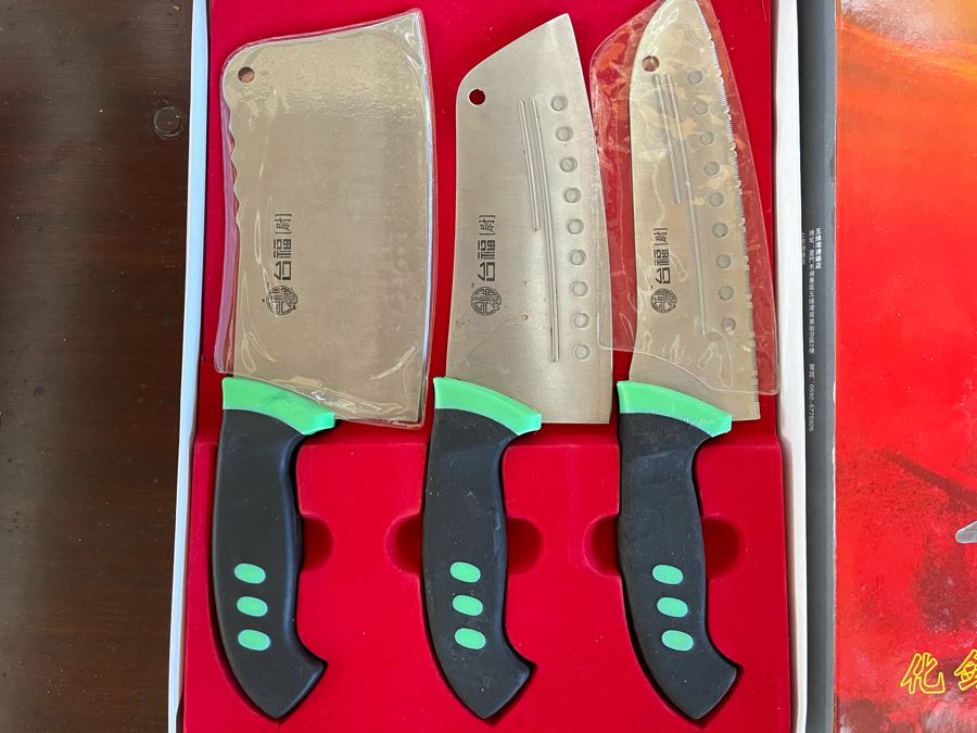 New Set Of Chinese Taifu Kitchenware Butcher Knives [Photo 2]