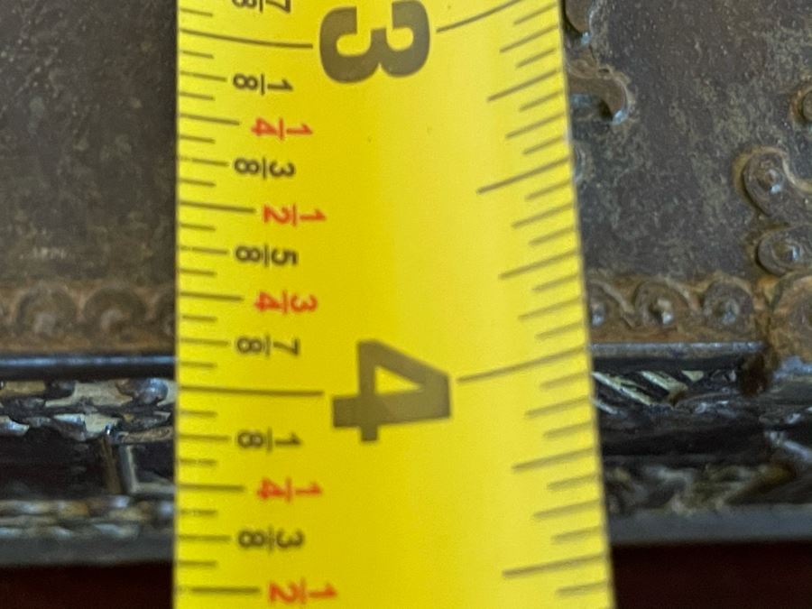 Set Of Three Edward Aagaard Metal / Wooden Boxes Kobenhavn Danmark 8W X 4D X 3.5H [Photo 15]