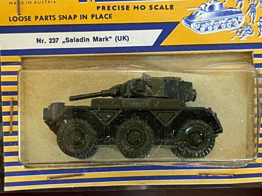 New Old Stock Roco HO Model Miniatures Minitanks 'Saladin Mark' 1 Armored Car UK Nr. 237 [Photo 4]
