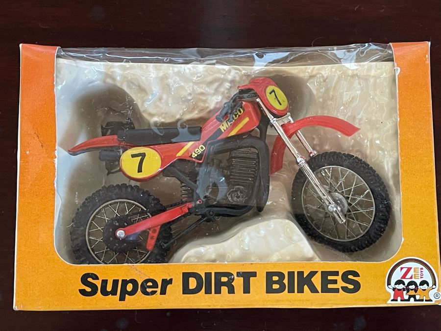 Vintage New Old Stock Toy Lot Featuring Transformer Robot, Super Dirt Bike And Car [Photo 3]