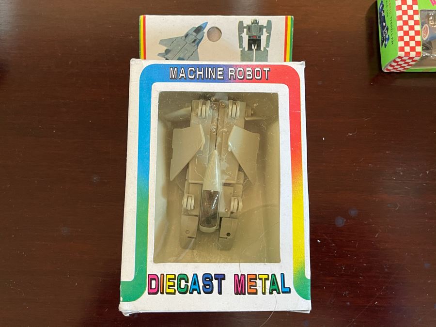 Vintage New Old Stock Toy Lot Featuring Transformer Robot, Super Dirt Bike And Car [Photo 10]