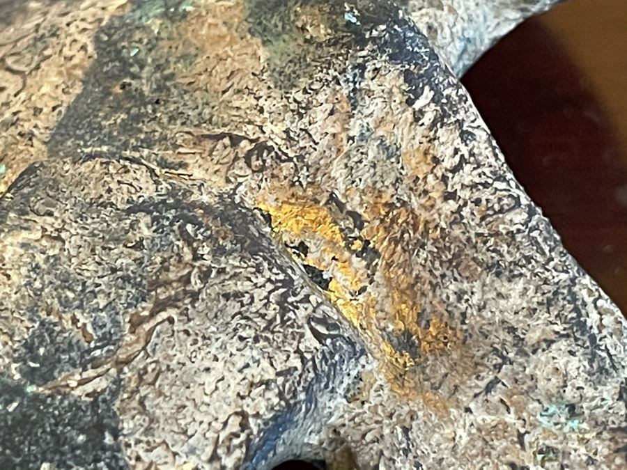 Pair Of Gilt Metal Japanese Geisha Girl Statues Figurines 7H [Photo 11]