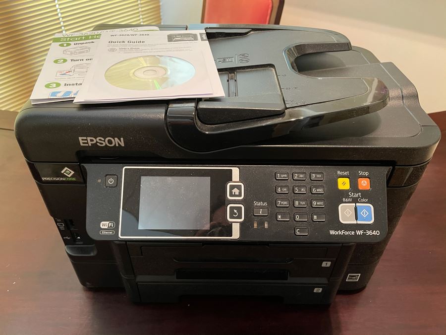 JUST ADDED - EPSON WorkForce WF-3649 All-In-One Printer [Photo 2]