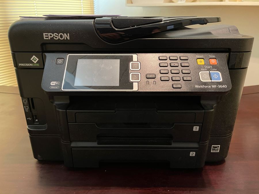 JUST ADDED - EPSON WorkForce WF-3649 All-In-One Printer [Photo 1]