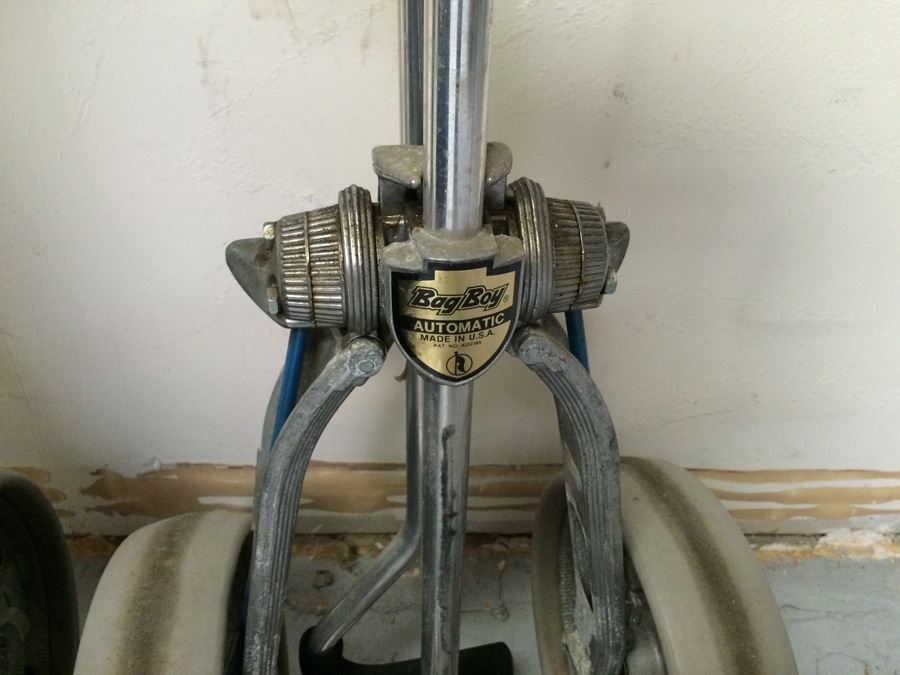 Full Set of King Cobra Titanium Golf Clubs with King Cobra Bag and (2) Bag Boy Golf Carts [Photo 4]