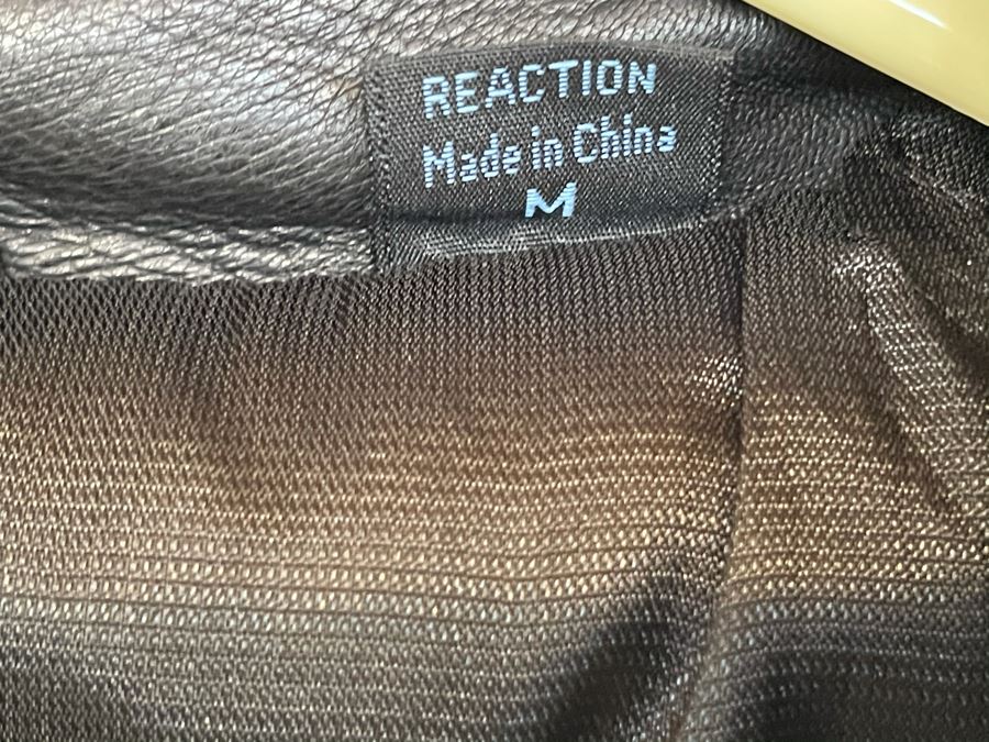 JUST ADDED - Kenneth Cole Reaction Men's Leather Jacket Size M - Retails $525 [Photo 4]