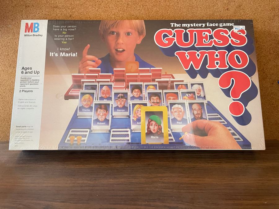 JUST ADDED - Sealed Vintage 1987 Milton Bradley Game Guess Who? [Photo 1]