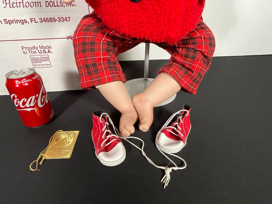 Signed Fayzah Spanos Collection Limited Edition Doll With Box Precious Heirloom Dolls 81 Of 500 With Box 24H [Photo 7]