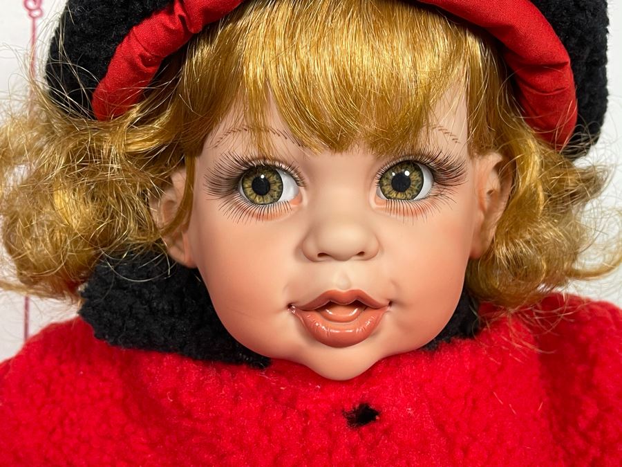 Signed Fayzah Spanos Collection Limited Edition Doll With Box Precious Heirloom Dolls 81 Of 500 With Box 24H [Photo 5]
