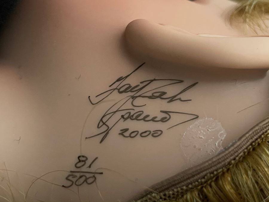 Signed Fayzah Spanos Collection Limited Edition Doll With Box Precious Heirloom Dolls 81 Of 500 With Box 24H [Photo 12]
