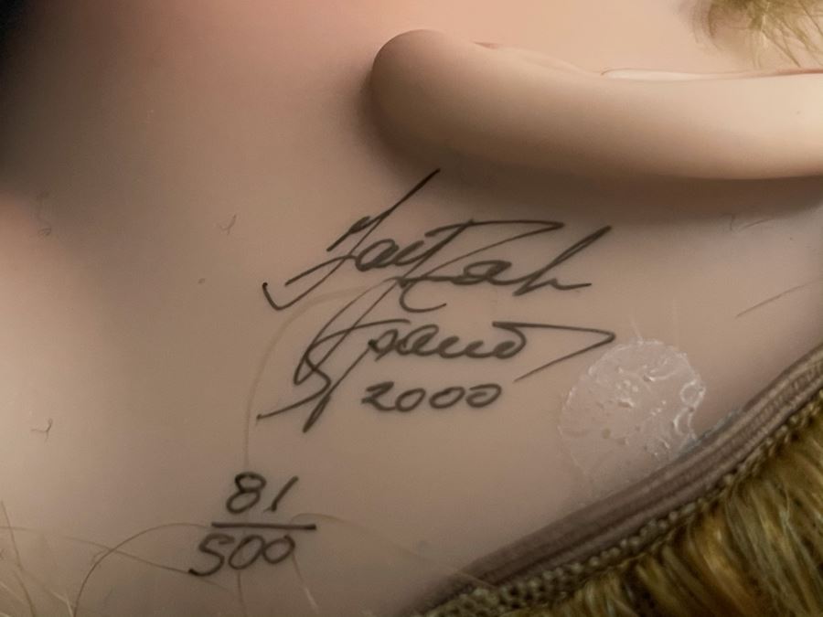 Signed Fayzah Spanos Collection Limited Edition Doll With Box Precious Heirloom Dolls 81 Of 500 With Box 24H [Photo 10]