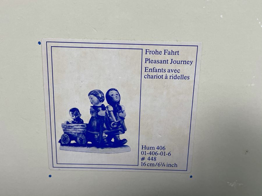 Hummel Figurine 'Pleasant Journey' Century Collection 1987 #448 6.25H With Original Box [Photo 16]