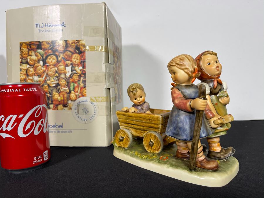 Hummel Figurine 'Pleasant Journey' Century Collection 1987 #448 6.25H With Original Box [Photo 4]