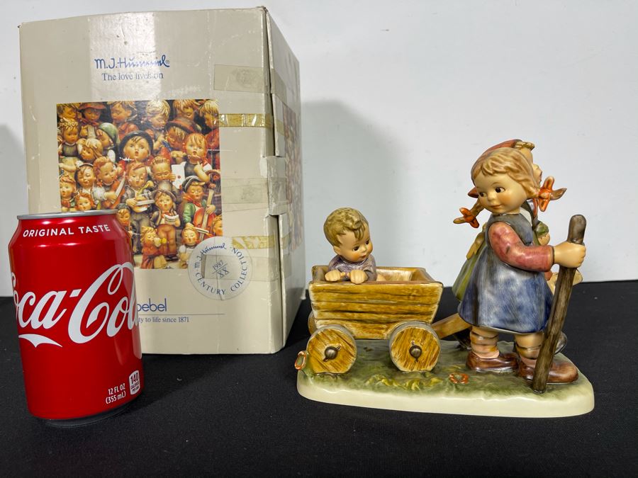 Hummel Figurine 'Pleasant Journey' Century Collection 1987 #448 6.25H With Original Box [Photo 3]