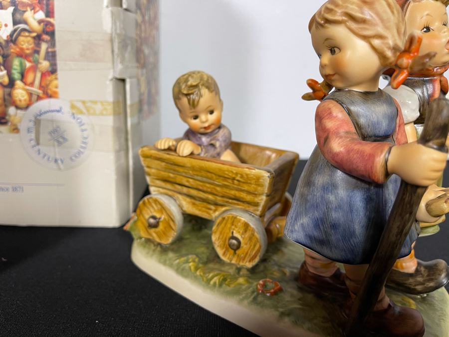 Hummel Figurine 'Pleasant Journey' Century Collection 1987 #448 6.25H With Original Box [Photo 6]