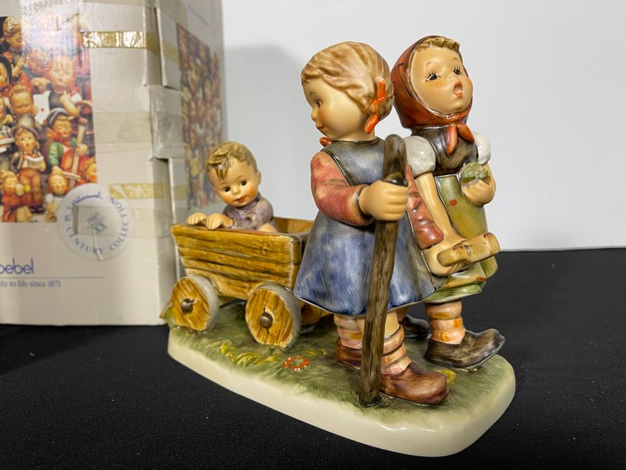 Hummel Figurine 'Pleasant Journey' Century Collection 1987 #448 6.25H With Original Box
