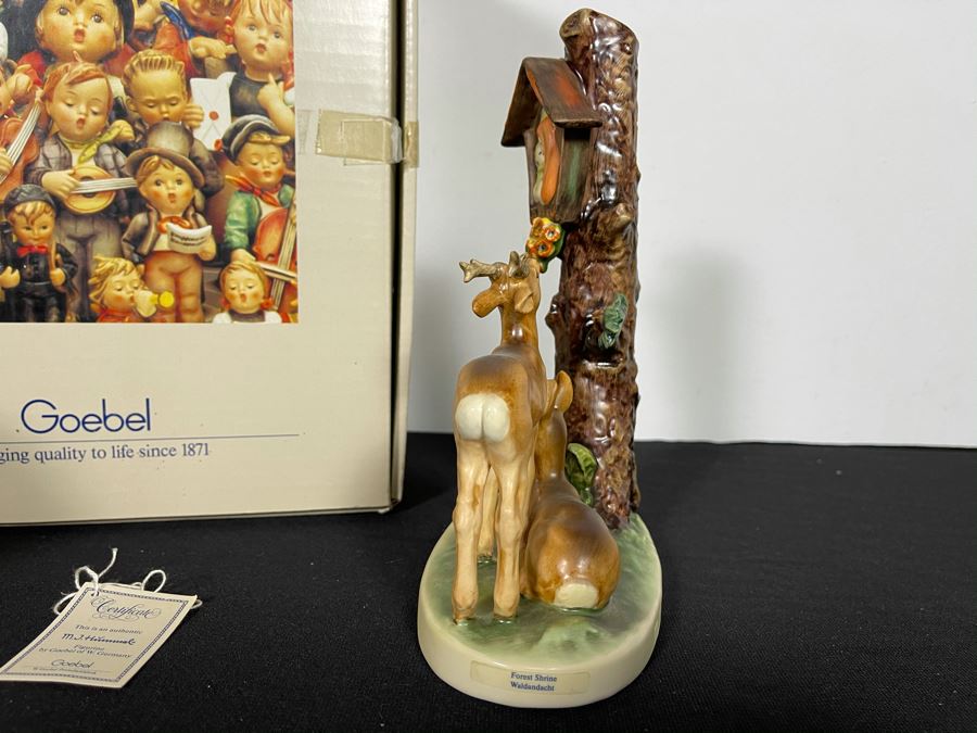Hummel Figurine 'Forest Shrine' #564 9H With Original Box [Photo 7]