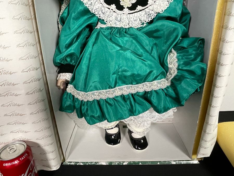 Vintage 1993 Limited Edition Vincent J. DeFilippo Doll 428 Of 2000 With Box 22'H [Photo 8]