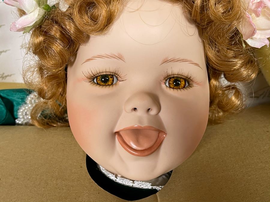 Vintage 1993 Limited Edition Vincent J. DeFilippo Doll 428 Of 2000 With Box 22'H [Photo 6]