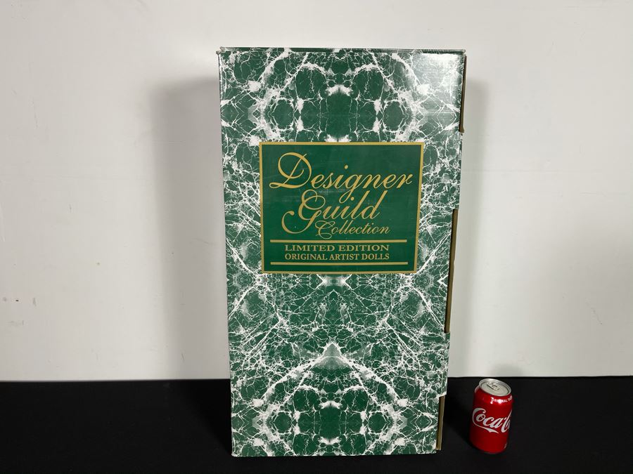 Vintage 1993 Limited Edition Vincent J. DeFilippo Doll 428 Of 2000 With Box 22'H [Photo 3]