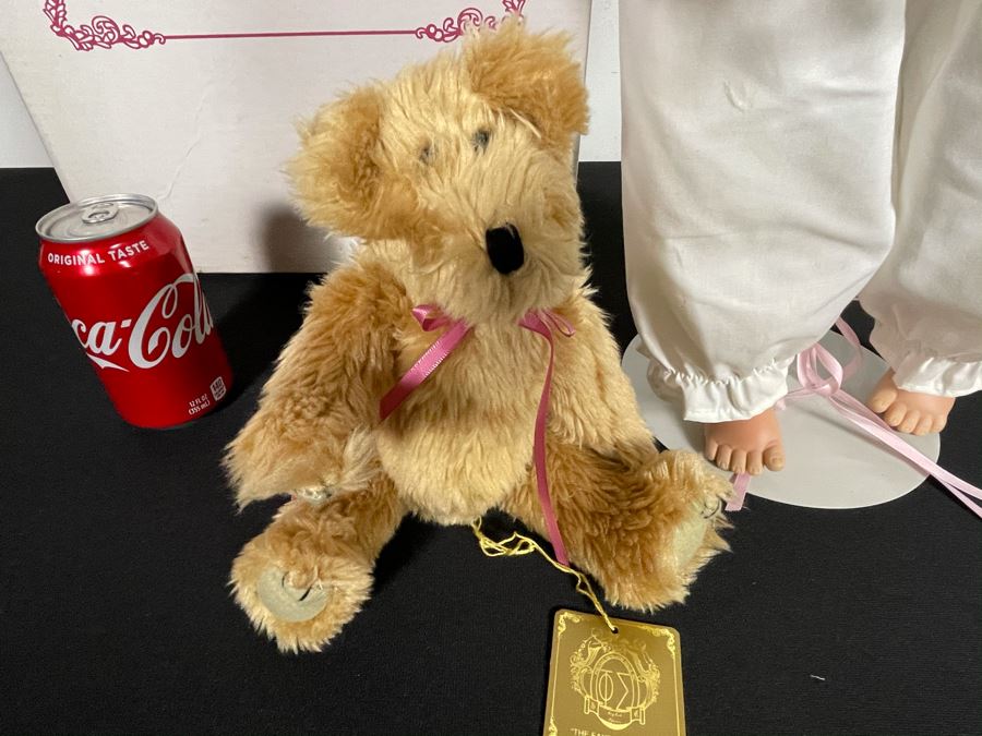 Vintage 1996 Limited Edition Fayzah Spanos Collectible Doll Hand Signed By Fayzah Spanos Precious Heirloom Dolls Designer With Box 24L [Photo 6]