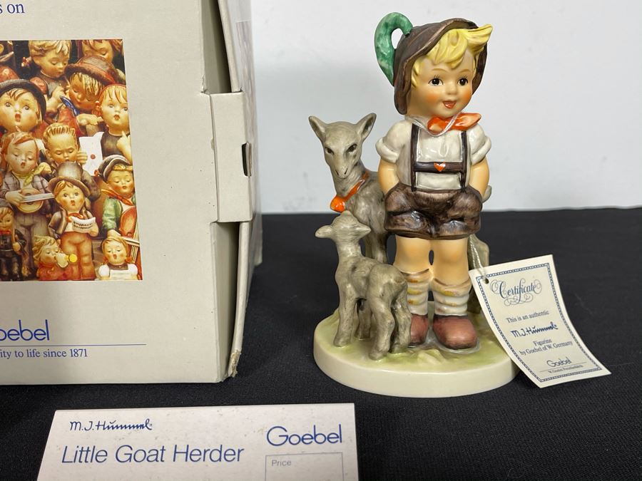 Hummel Figurine 'Little Goat Herder' #200 5.25H With Original Box