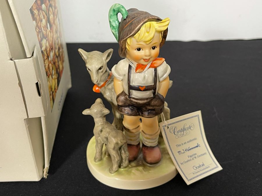 Hummel Figurine 'Little Goat Herder' #200 5.25H With Original Box [Photo 3]