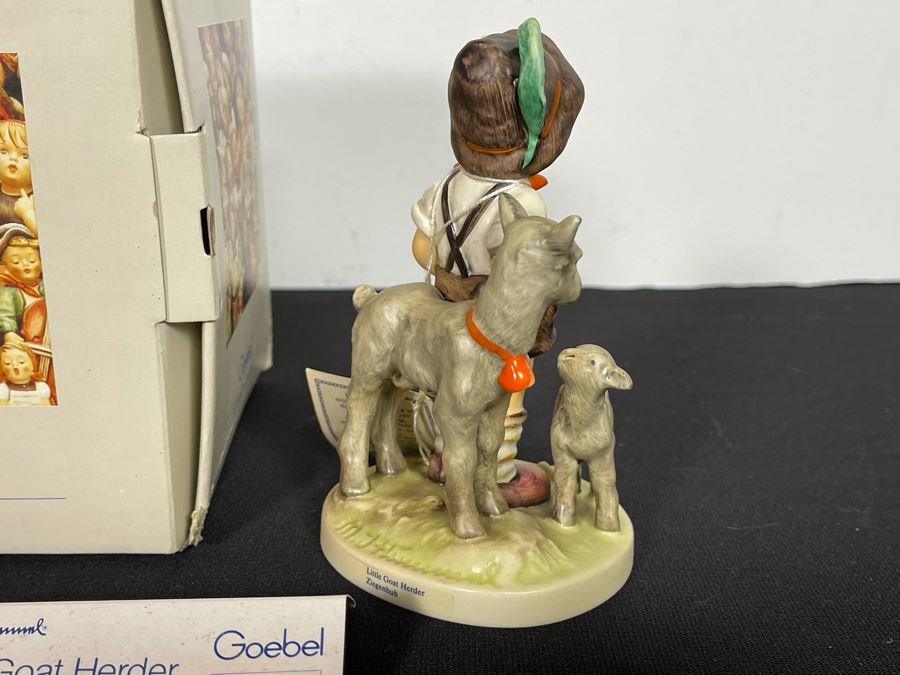 Hummel Figurine 'Little Goat Herder' #200 5.25H With Original Box [Photo 4]